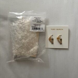 Tory Burch Gold Hoop Earrings